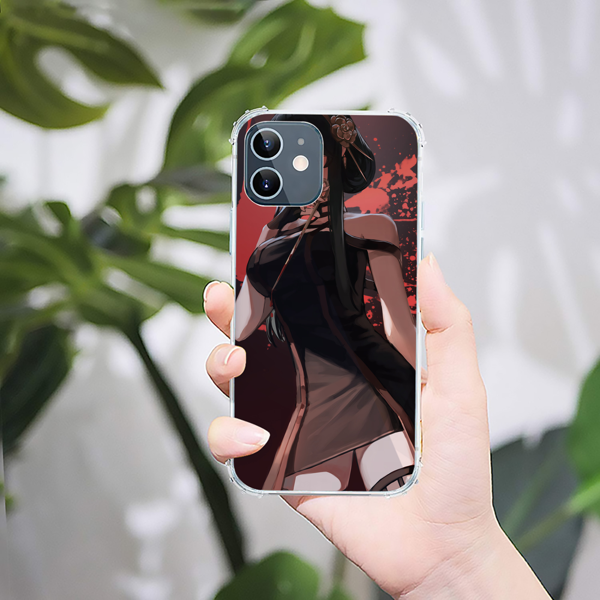 （画像用） SPY×FAMILY间谍家家酒 【iPhone 12シリーズ対応】透明スマホケース（クリアソフトケース）